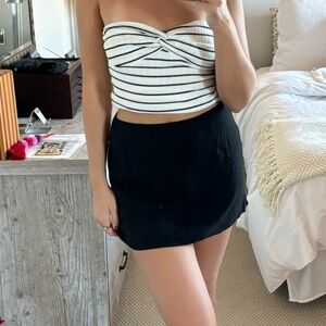 Princess Polly Black Mini Skirt